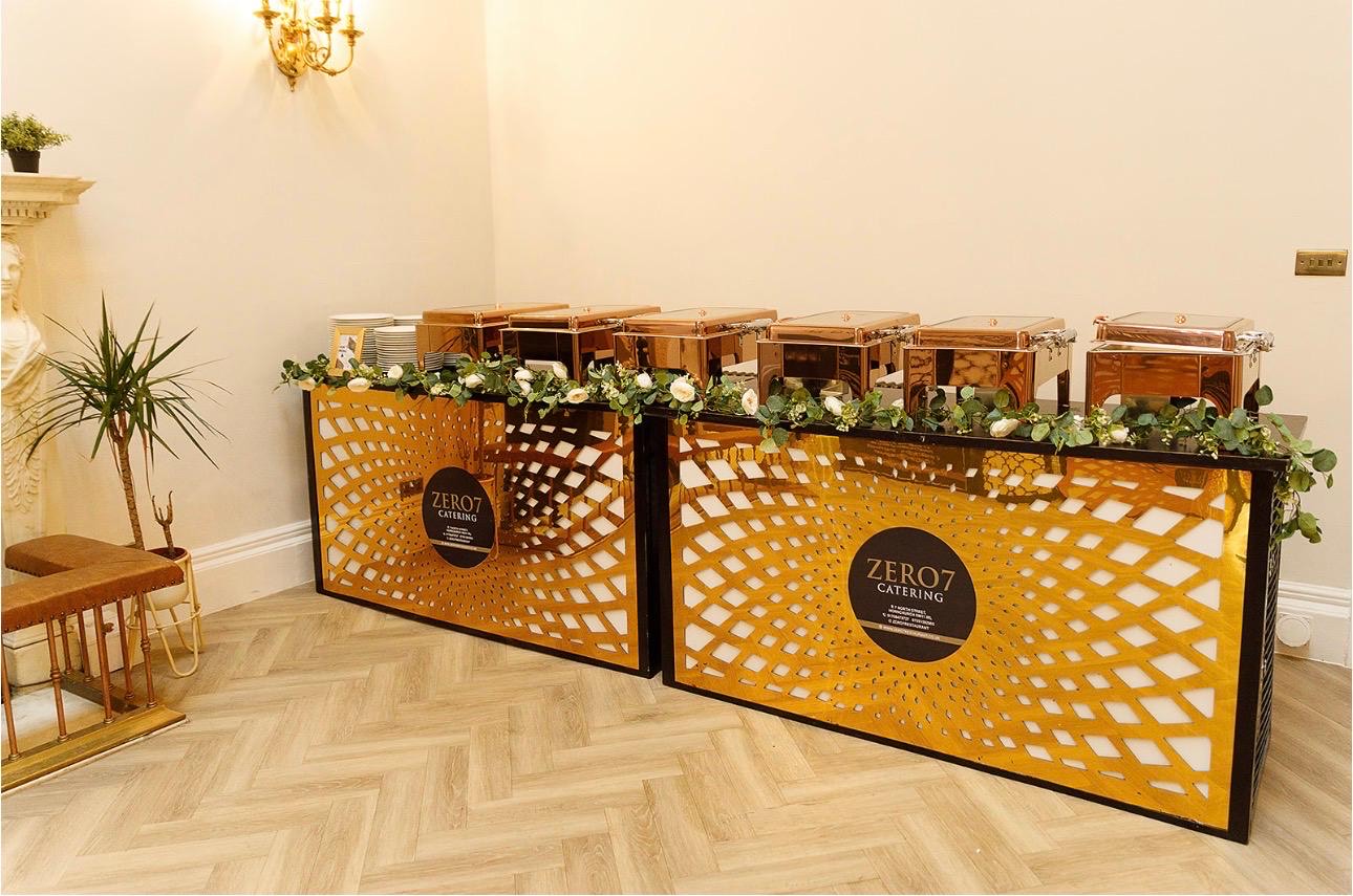 Zero7 Catering Setup
